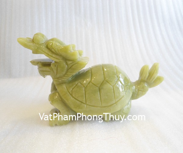 long quy m145 01 Feng shui turquoise stones dragon turtle M145