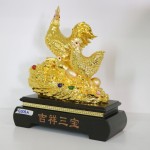 g008a gia dinh ga cat tuong tam bao 2 150x150 Gia đình gà trên tảng đá vàng G008A