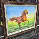 NGUA2602 don ma tieu loc 1 150x150 Tranh Đơn Mã Tiếu Lộc NGUA2602