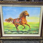 NGUA2602 don ma tieu loc 2 150x150 Tranh Đơn Mã Tiếu Lộc NGUA2602