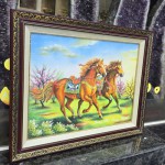 NGUA2603 song ma song hanh 1 150x150 Tranh Song Mã Song Hành NGUA2603