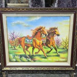 NGUA2603 song ma song hanh 2 150x150 Tranh Song Mã Song Hành NGUA2603