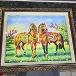 NGUA2604 song ma cat tuong 150x150 Tranh Song Mã Cát Tường NGUA2604