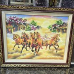 NGUA2608 luc ma phat tai 1 150x150 Tranh Lục Mã Phát Tài NGUA2608