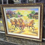 NGUA2608 luc ma phat tai 2 150x150 Tranh Lục Mã Phát Tài NGUA2608