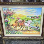 NGUA2617 tam ma tan tai 2 150x150 Tranh Tam Mã Tấn Tài NGUA2617