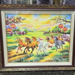 NGUA2619 bat ma phu quy 1 150x150 Tranh Bát Mã Phú Quý NGUA2619