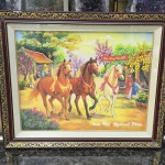 NGUA2624 tam ma nghenh phuc 1 150x150 Tranh Tam Mã Nghênh Phúc NGUA2624